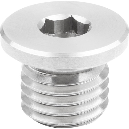 Adapter Bushing For Ball Lock Pin, M12, D=5, Stainless Steel